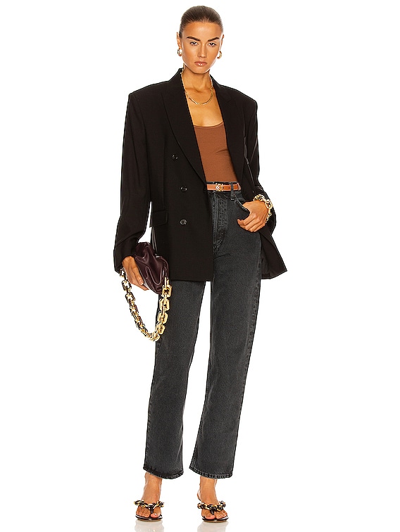 AGOLDE 90's Pinch Waist in Black Tea | FWRD