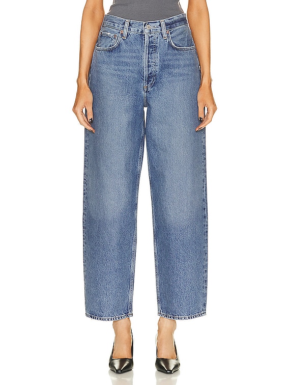$209 AGOLDE Women's White High Waist Organic Cotton Jeans Pants Size 30