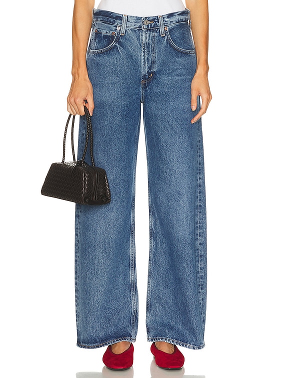 AGOLDE Low Curve Jeans in Myth | FWRD