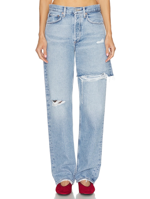 AGOLDE Amryn Boyfriend Jeans in Release | FWRD