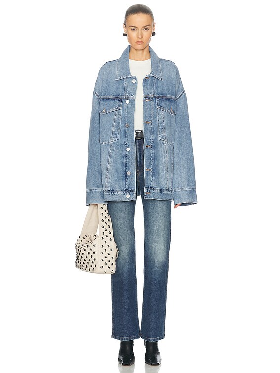 【関税込み】AGOLDE ブルー Reworked Wayne デニムジャケット AGOLDE Reworked Wayne Jacket | Shopbop