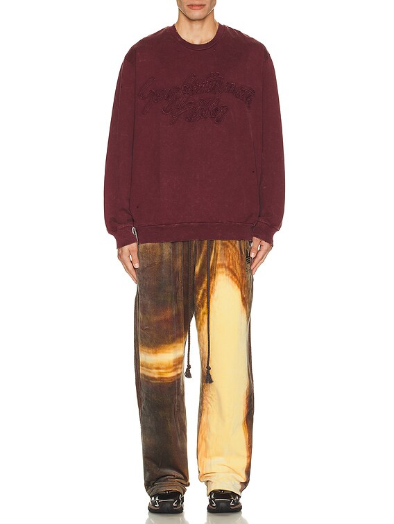 adidas by Song for the Mute Long Sleeve Tee in Maroon | FWRD