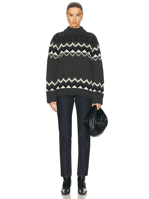 Bansha Fairisle Crewneck Sweater