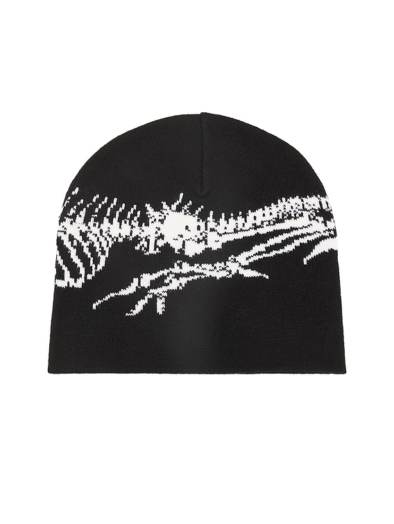 Aries Dragon Skeleton Beanie in Black | FWRD