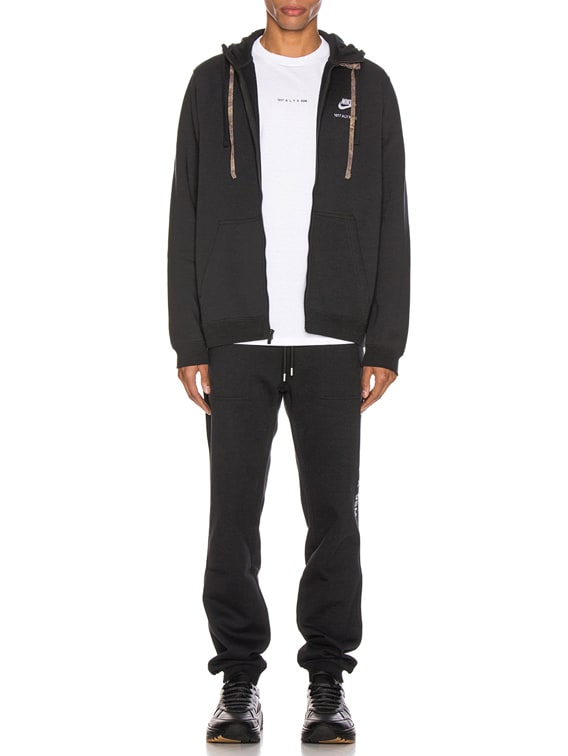 1017 ALYX 9SM Zip Nike Hoodie in Black | FWRD