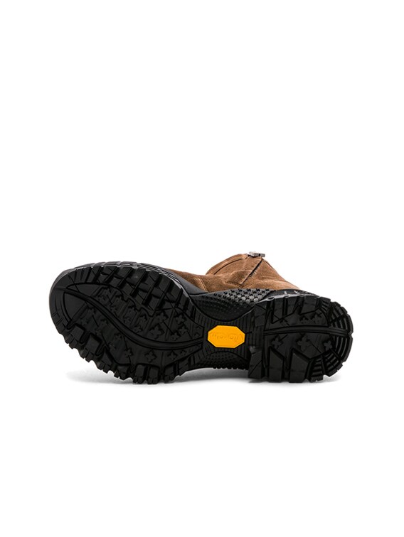 1017 ALYX 9SM Zip Up Hiking Boot in Brown | FWRD