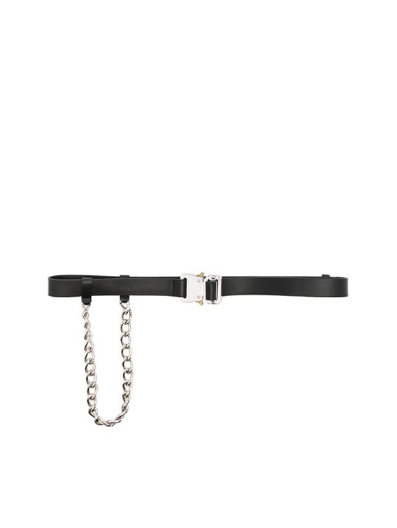 1017 ALYX 9SM Chain Link Roller Coaster Belt in Black | FWRD