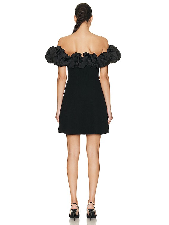 Aje Eldora Mini Dress in BLACK