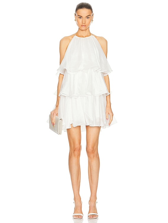 追跡便【Aje.】Claudia Tiered Mini Dress ホルターネックワンピ Aje Dresses | Australian Designer collection | Coveti