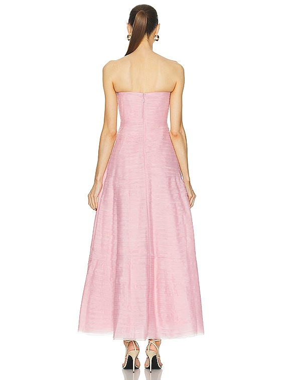 Aje Soundscape Maxi Dress in Chalk Pink | FWRD