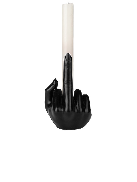 Anissa Kermiche 2020 Candlestick Holder in Black Matte FWRD