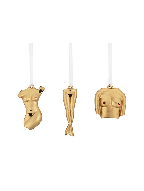 Anissa Kermiche Body Language Baubles Trio in Gold FWRD