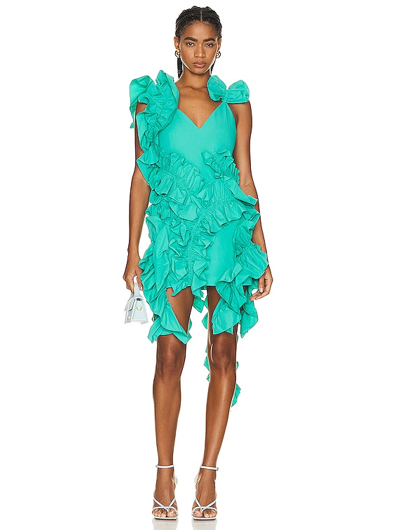 aknvas green dress The Genevieve Green Plaid Strapless Midi Dress - All Dresses