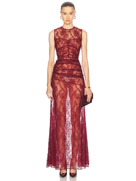 AKNVAS LINA Bordeaux | FWRD