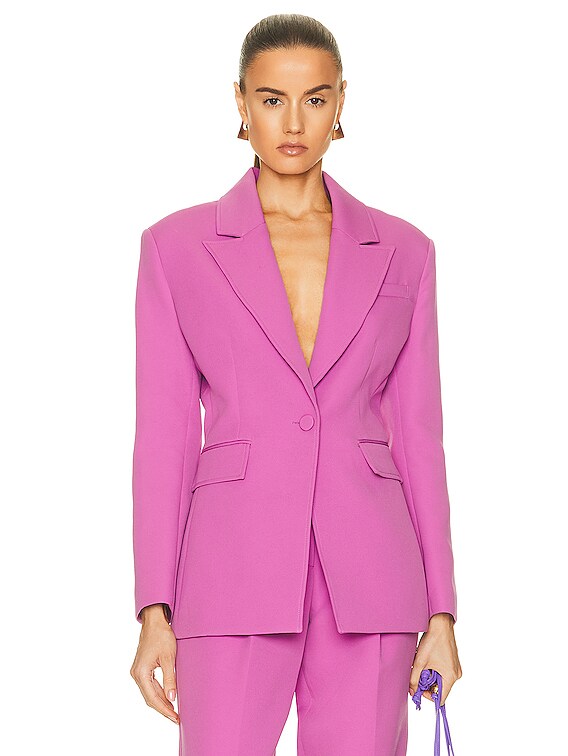 AKNVAS Taylor Blazer in Orchid | FWRD