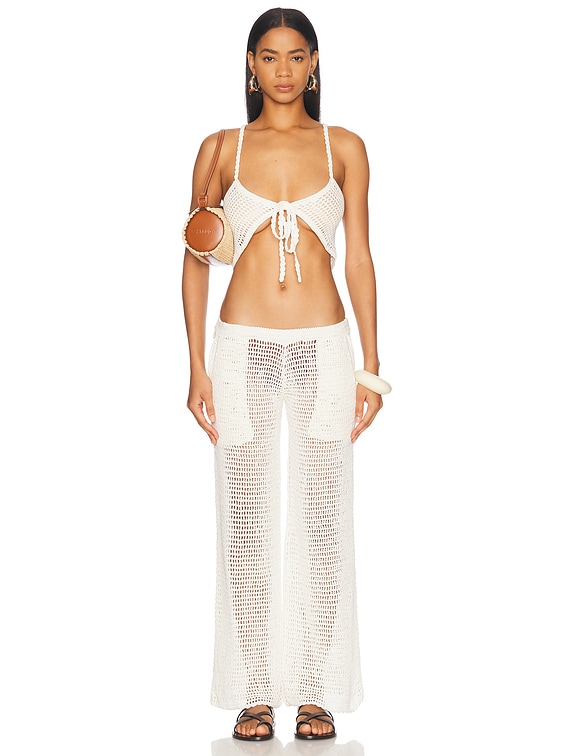 Akoia Swim Mayumi Pant Set in Off White | FWRD