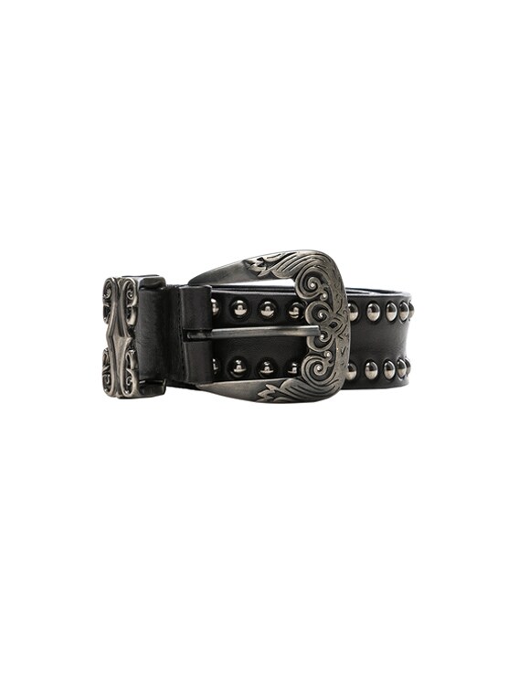 Alberta Ferretti Studs Belt ALBERTA FERRETTI Stud Belt in Black | FWRD main image 3