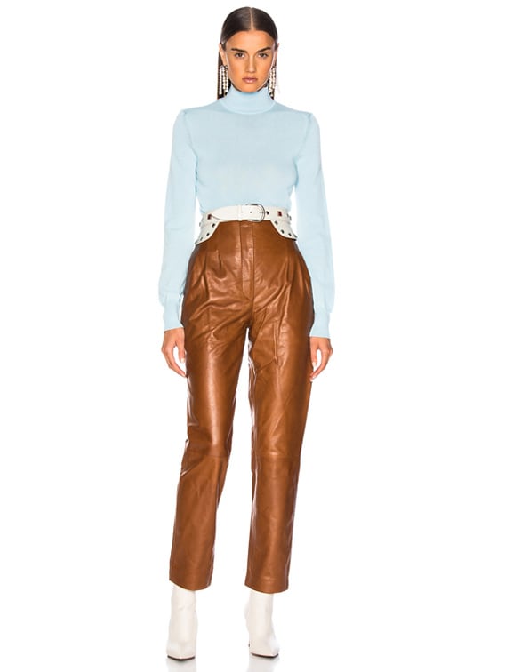パンツ A FERRETTI Woman Pants Brown 03060129 1085 Harvest-Gold-Womens-Straight-