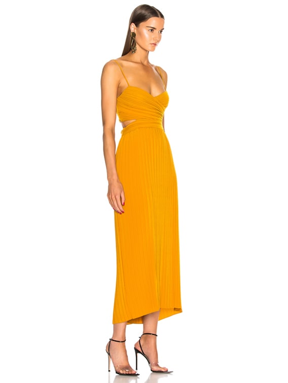 alc sienna pleated dress