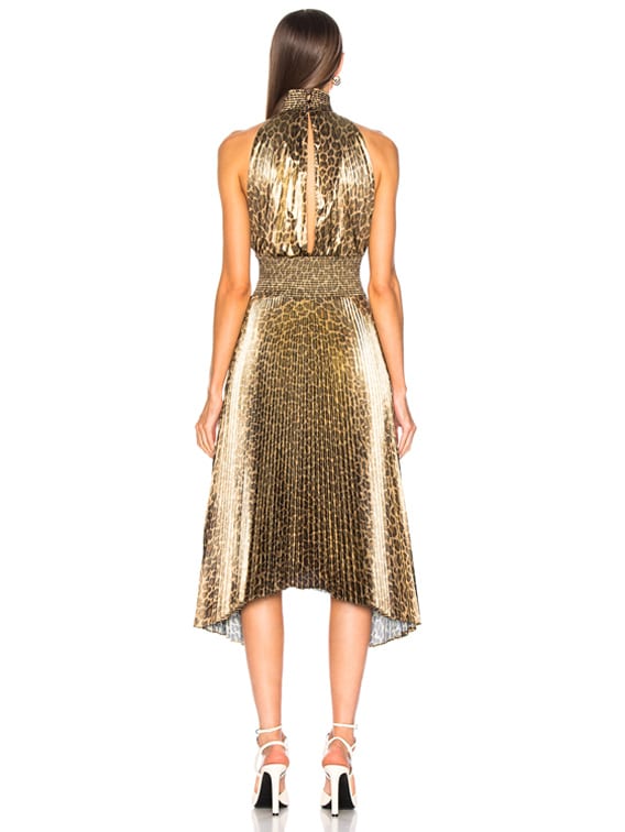 alc gold dress