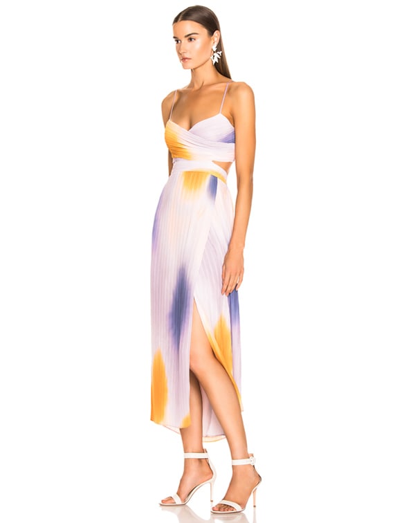 alc sienna pleated dress