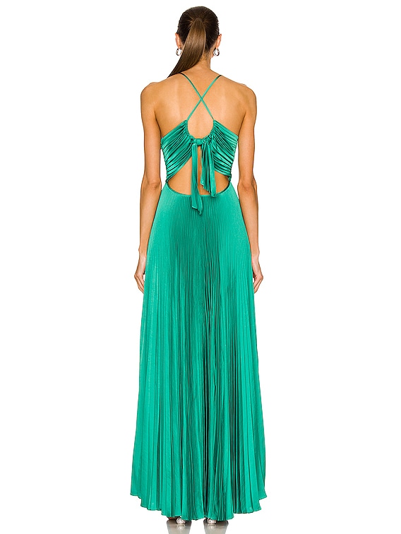 A.L.C. Aries Dress in Viridian | FWRD