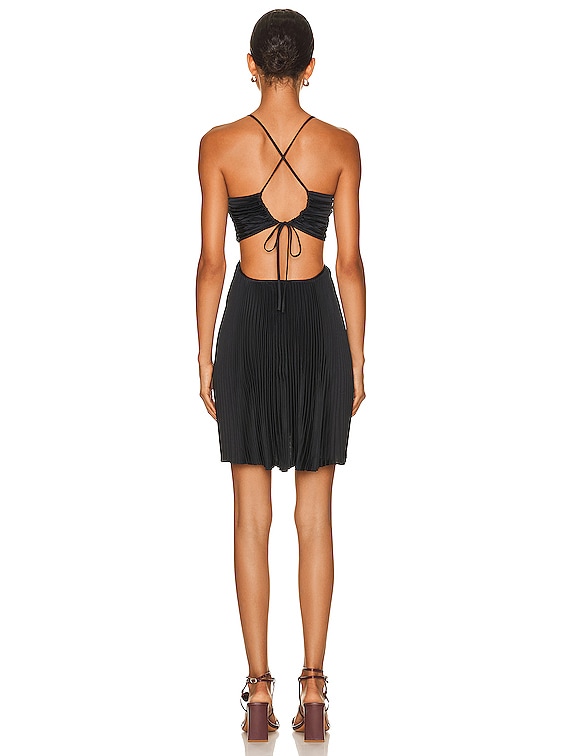 boho black mini dress ALC Women's Alexis Sequin Midi Dress – Saint Bernard