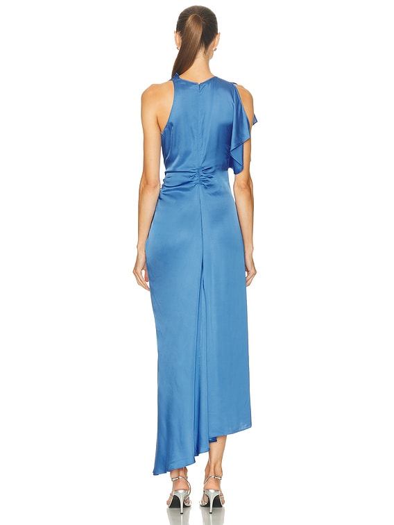alc blue dress halle dress main image 1