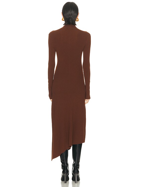 openwork knit dress LONG DRESS IN OPENWORK KNIT