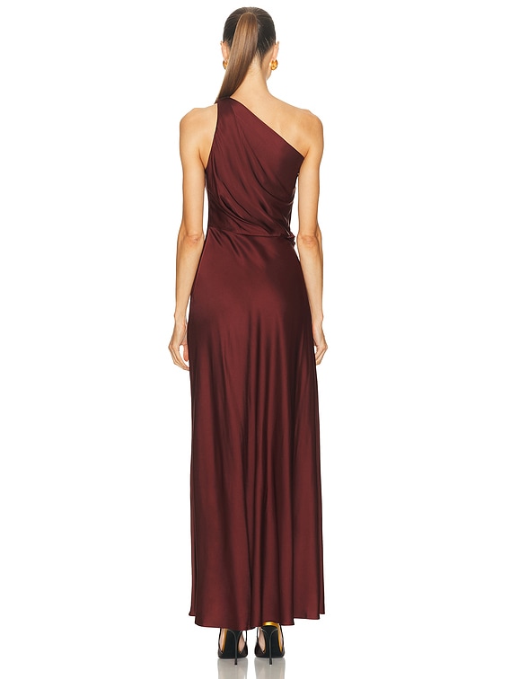 alc burgundy dress A.L.C. | Vera Dress