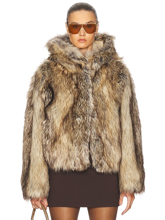 A.L.C. Lex Jacket in Brown Coyote | FWRD