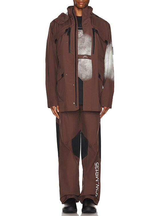 A-COLD-WALL* Graphic M-65 Model 6 in Dark Brown | FWRD