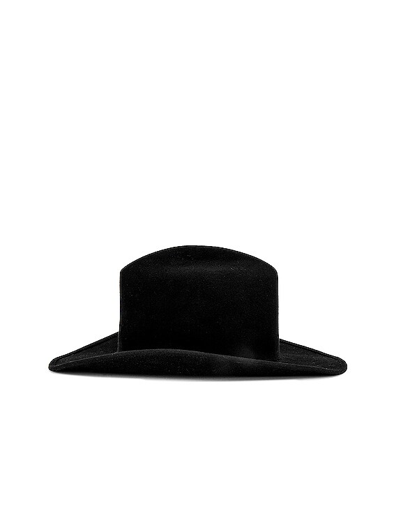 Alexandre Vauthier Cowboy Hat Alexandre Vauthier Cowboy Hat in Black | FWRD main image 4