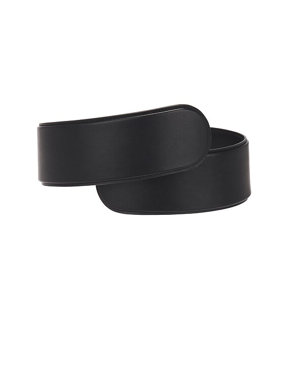 ALAÏA Flex Twist Belt in Noir | FWRD