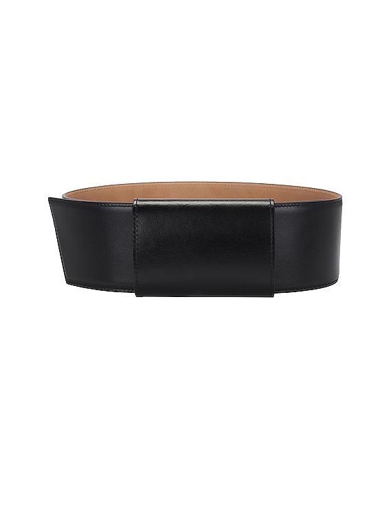 ALAÏA Knot Belt in Noir | FWRD