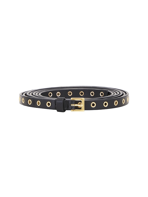 【ALAIA】DOUBLE THIN BELT Alaïa Leather Double Large Belt | Harrods US