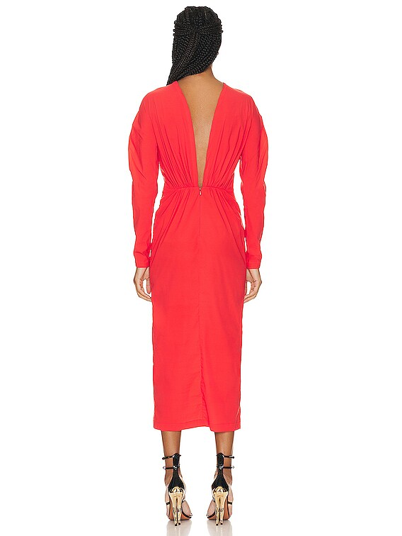 Alia Midi Wrap Dress