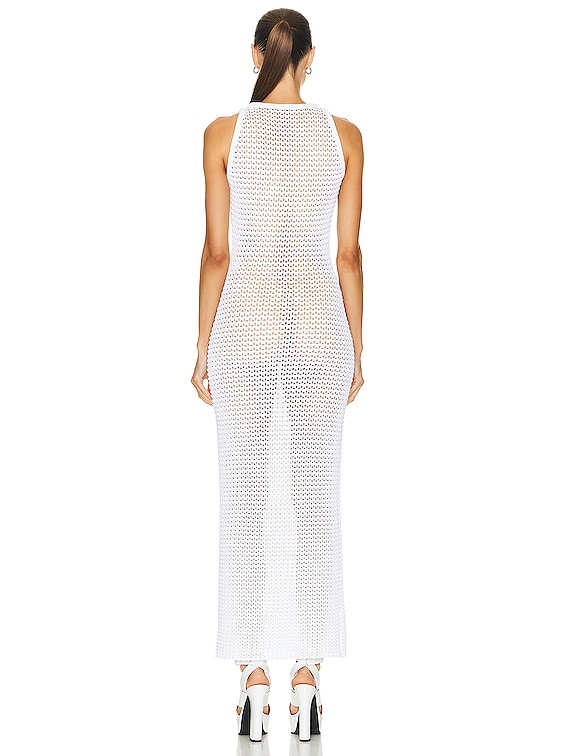 ワンピース ALAIA FW25 RUFFLE DRESS (AA9R2659T611B 000) ALAÏA Ruffle Dress |ALAÏA US