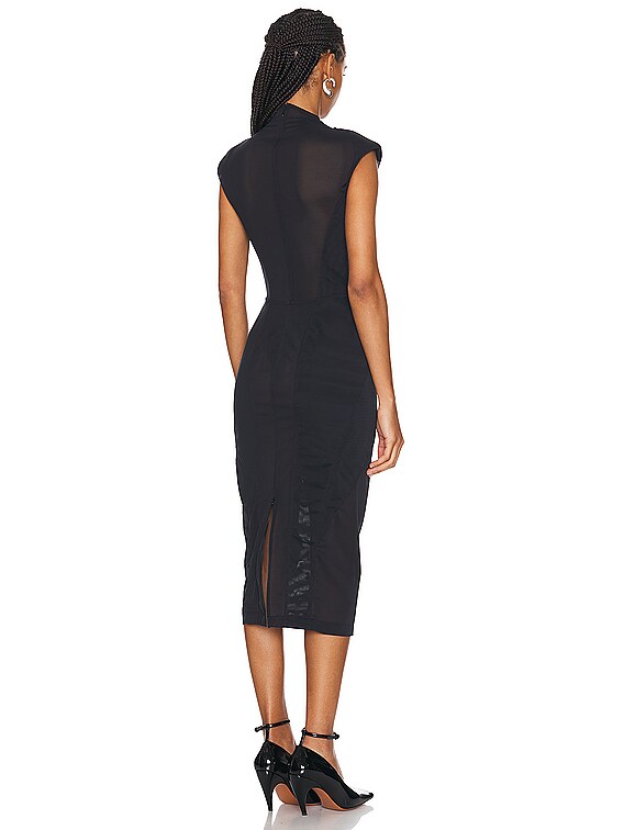 ALAIA KNIT MIDI DRESS  AKIRA
