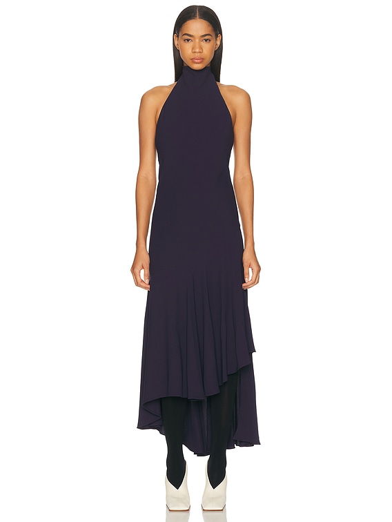 long asymmetric dress Azzedine Alaia: Women's Tailored Dress (Black)