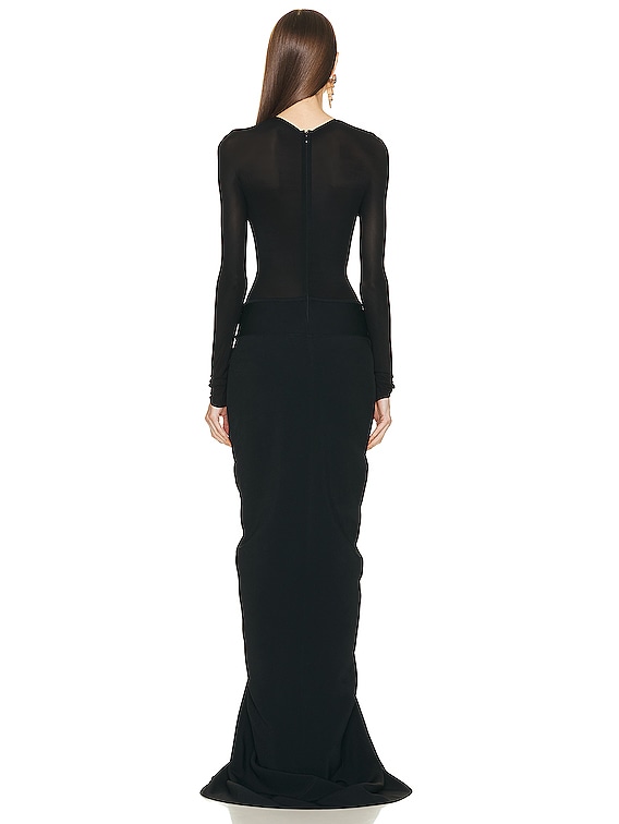 ワンピース Alaia Draped long dress Alaïa Draped Jersey Dress | Nordstrom