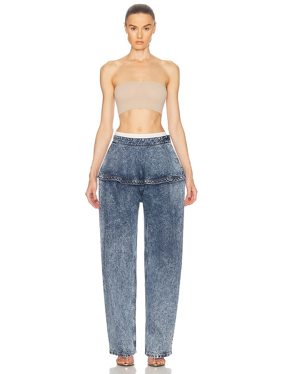 ALAÏA Set Second Skin in Mastic | FWRD