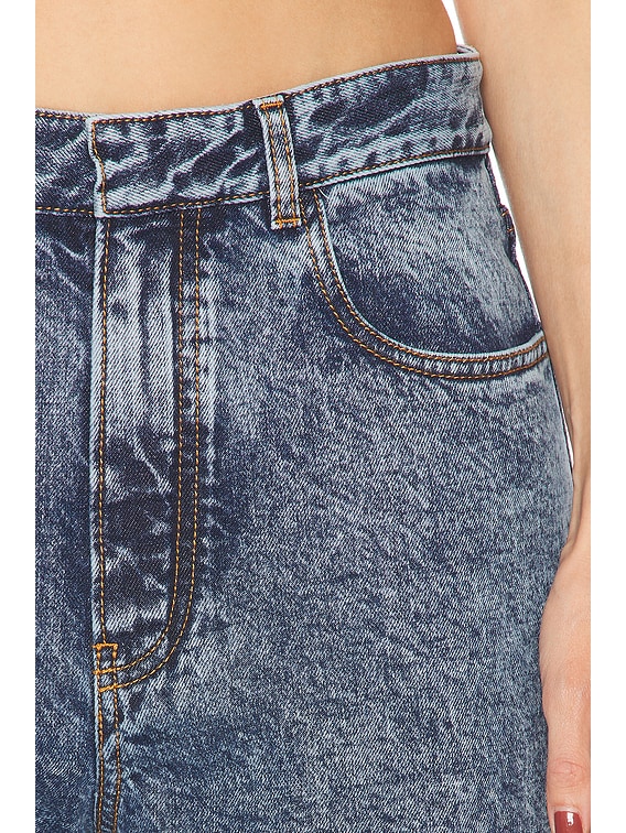 Twisted Wide Leg Jeans