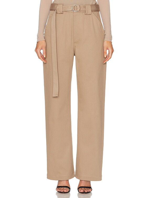 ALAÏA Cargo Pant in Tan | FWRD