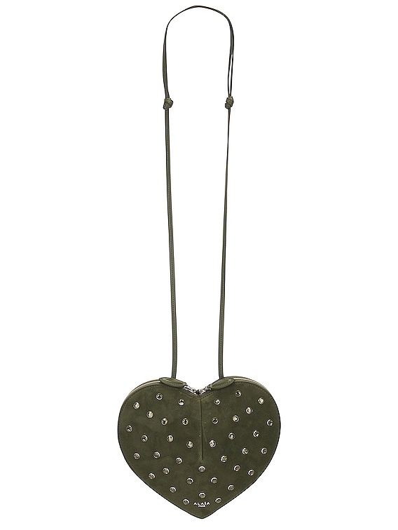 ALAÏA Le Coeur Bag in Vert Anglais | FWRD