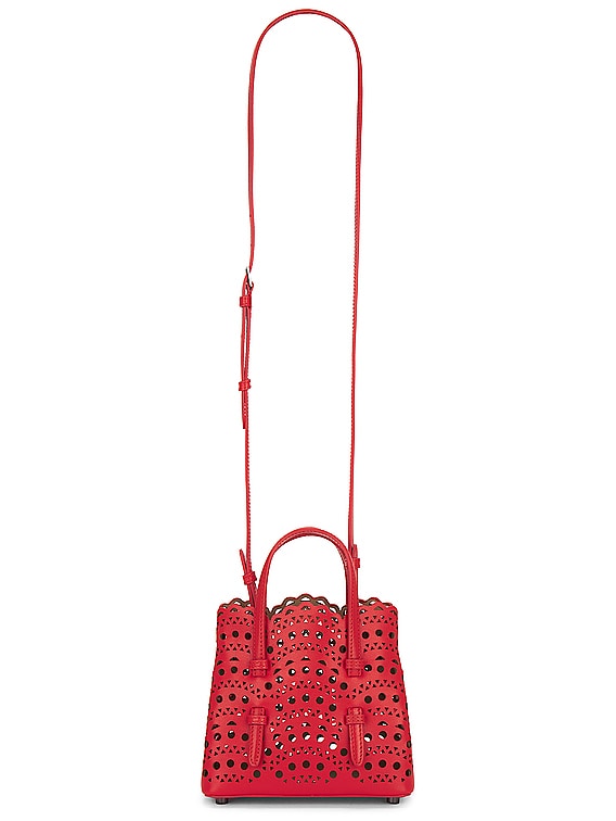 ALAÏA Mina 16 Bag in Rouge Vif | FWRD