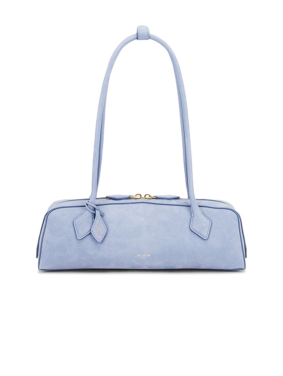 【SALE】ALAIA LE TECKEL デニム&レザー ミディアム バッグ ALAÏA BLUE LE TECKEL SMALL BAG IN LEATHER |ALAÏA US
