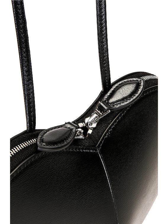 Alaïa Le Coeur Studded Leather Shoulder Bag Noir