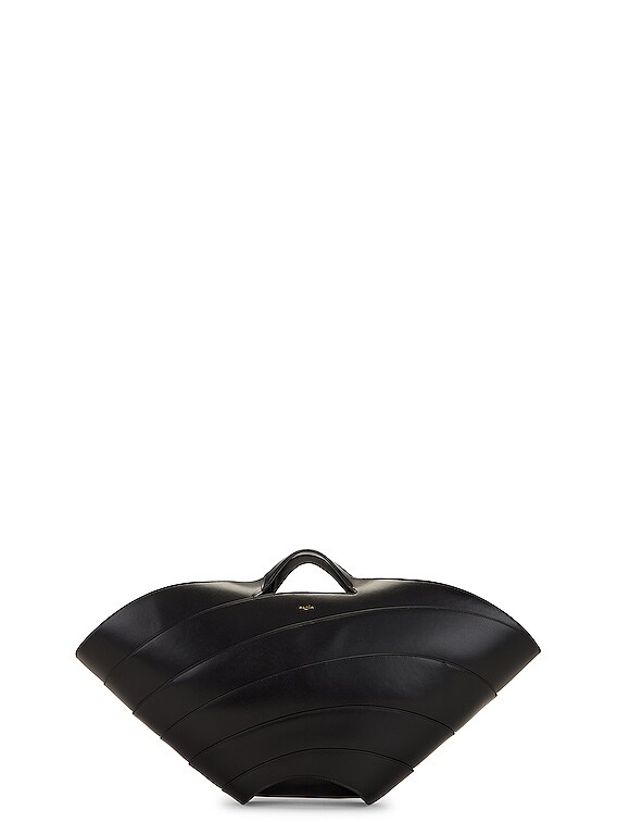 ALAÏA Large Khaima Shoulder Bag in Noir | FWRD