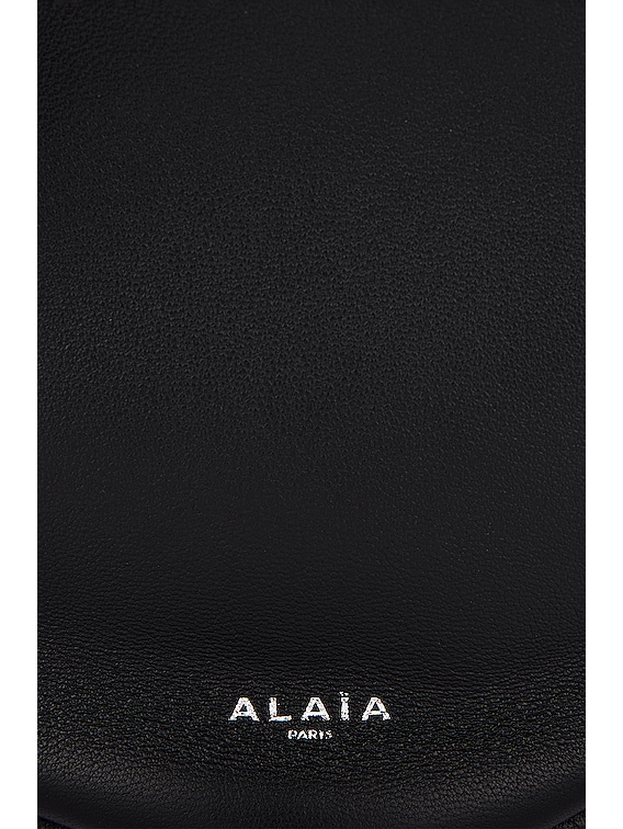 クラッチバッグ ALAIA CLUTCHES NOIR Le Cœur leather clutch in black - Alaia | Mytheresa